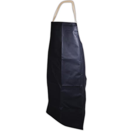 Pgi Black Rubber Apron 35" X 45", 35" X 45" 1047098